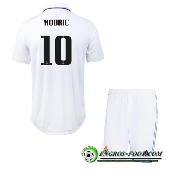 Maillot de Foot Real Madrid (MODRIC #10) Enfants Domicile 2022/23