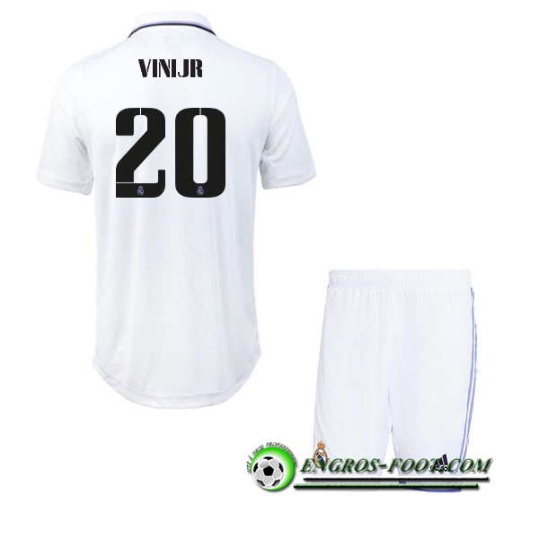 Maillot de Foot Real Madrid (VINIJR #20) Enfants Domicile 2022/23