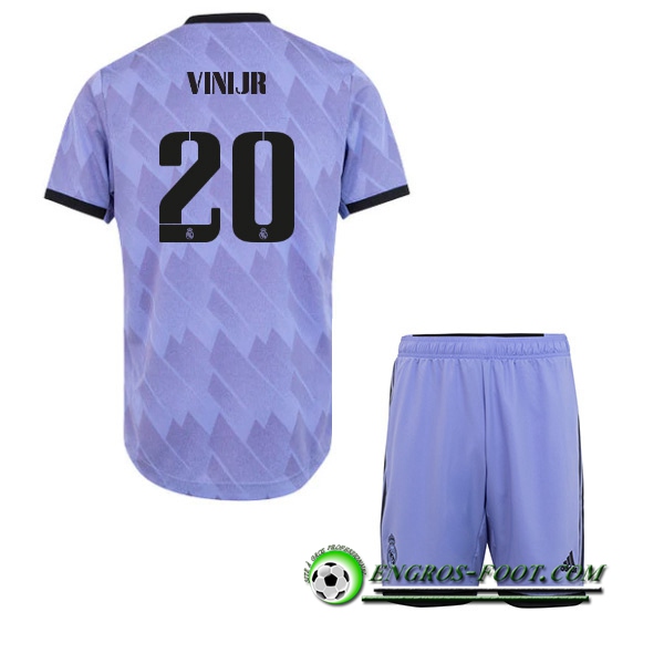 Maillot de Foot Real Madrid (VINIJR #20) Enfants Exterieur 2022/23