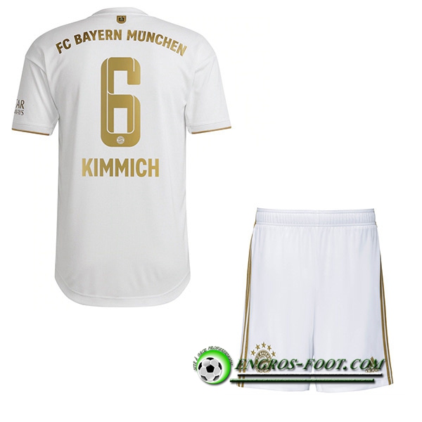 Maillot de Foot Bayern Munich (KIMMICH #6) Enfants Exterieur 2022/23