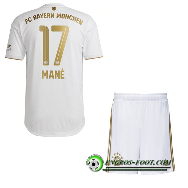 Maillot de Foot Bayern Munich (MANÉ #17) Enfants Exterieur 2022/23