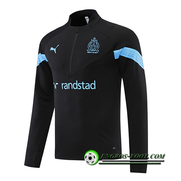 Sweatshirt Training Marseille Noir 2022/2023