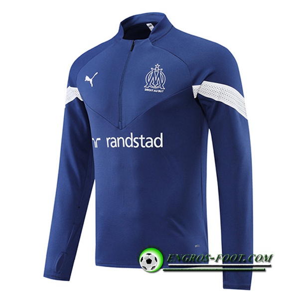Sweatshirt Training Marseille Bleu 2022/2023