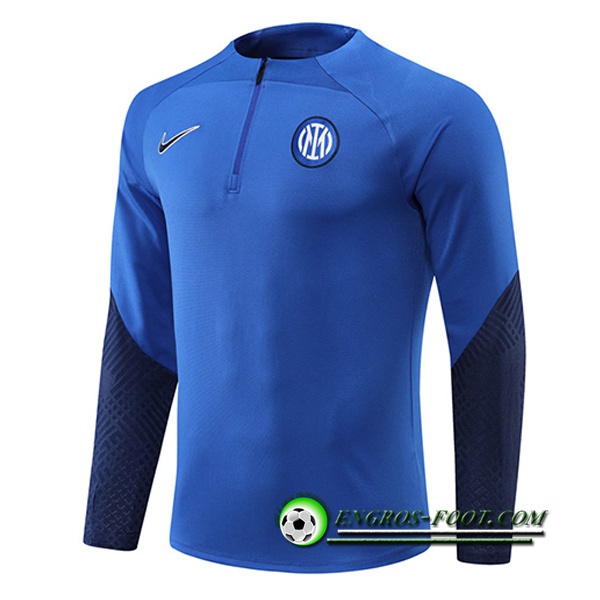 Sweatshirt Training Inter Milan Bleu/Noir 2022/2023