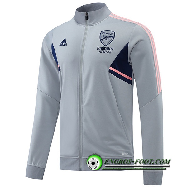 Veste Foot Arsenal Gris 2022/2023