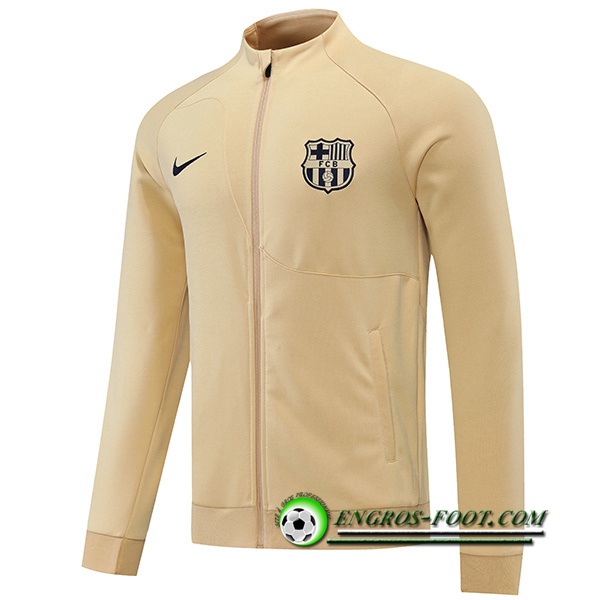 Veste Foot FC Barcelone Jaune 2022/2023