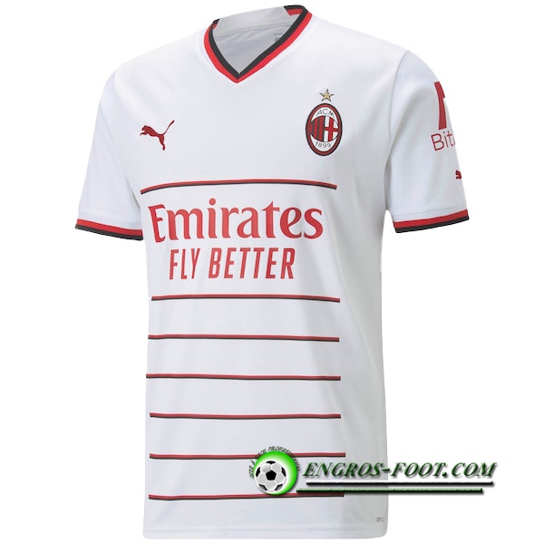 Nouveau Maillot de Foot Milan AC Exterieur 2022/2023