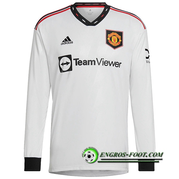 Nouveau Maillot de Foot Manchester United Domicile Manches Longues 2022/2023