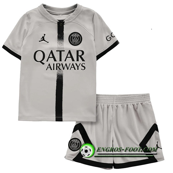 Nouveau Maillot de Foot PSG Enfant Exterieur 2022/2023