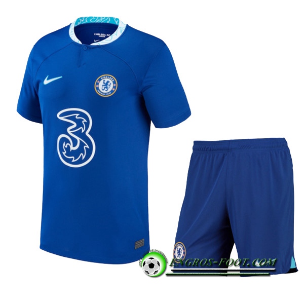 Nouveau Maillot de Foot FC Chelsea Enfant Domicile 2022/2023