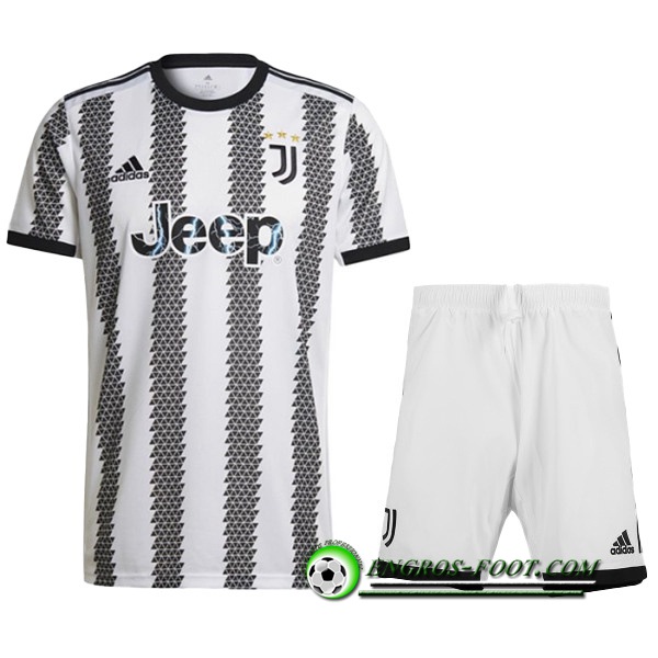 Nouveau Maillot de Foot Juventus Enfant Domicile 2022/2023