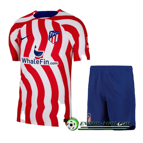 Nouveau Maillot de Foot Atletico Madrid Enfant Domicile 2022/2023