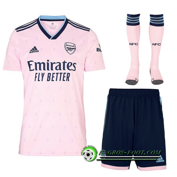 Ensemble Maillot Foot Arsenal Third (Short + Chaussettes) 2022/2023