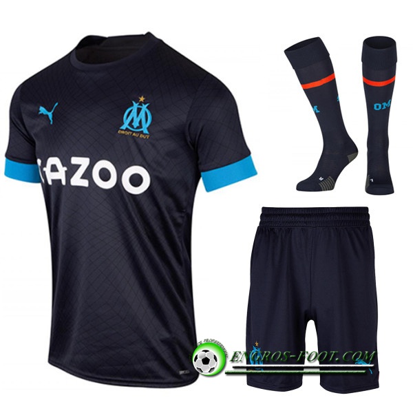 Ensemble Maillot Foot Marseille Exterieur (Short + Chaussettes) 2022/2023