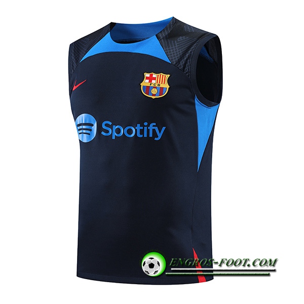 Training Debardeur FC Barcelone Bleu Marin 2022/2023