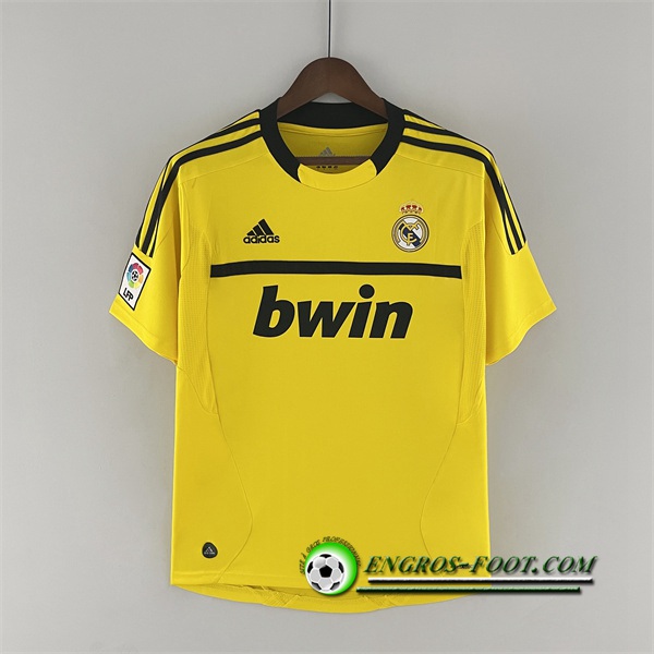 Maillot de Foot Real Madrid Retro Gardien de But Jaune 2011/2012