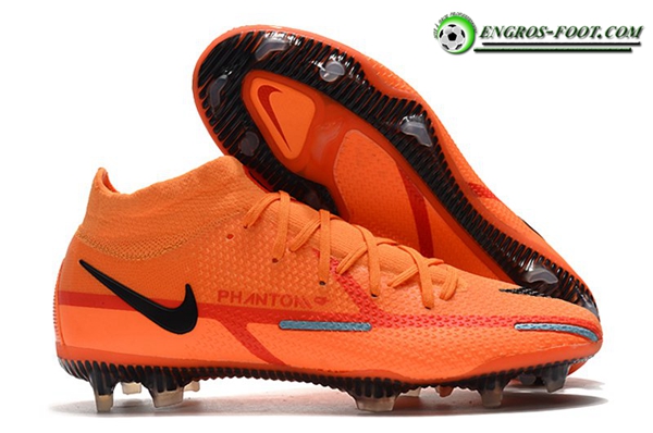 Nike Chaussures de Foot Phantom GT2 Dynamic Fit Elite FG Orange