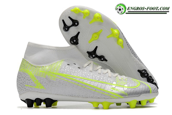 Nike Chaussures de Foot Superfly 8 Academy AG Argent