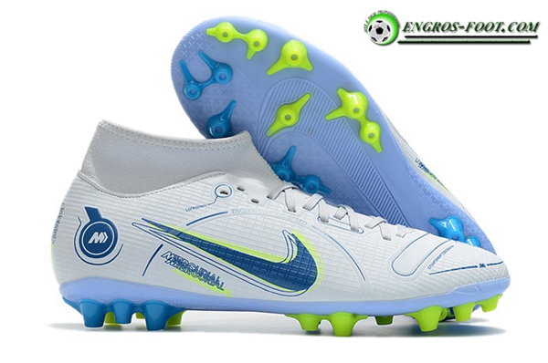 Nike Chaussures de Foot Superfly 8 Academy AG Blanc