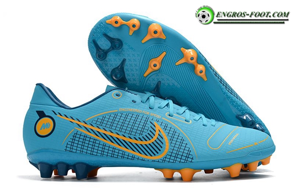 Nike Chaussures de Foot Vapor 14 Academy AG Bleu