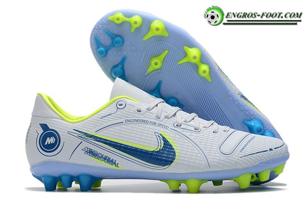 Nike Chaussures de Foot Vapor 14 Academy AG Blanc