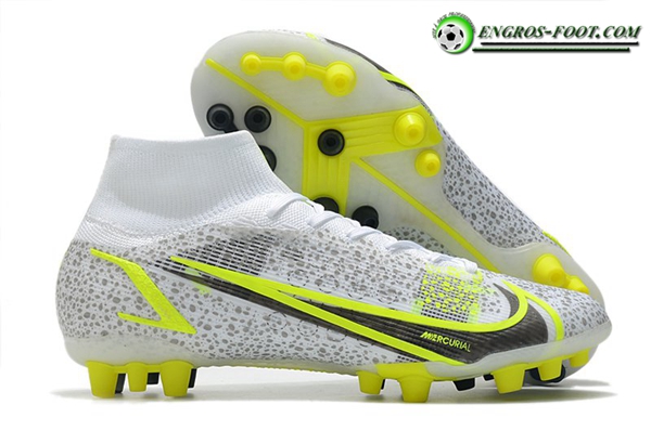 Nike Chaussures de Foot Superfly 8 Pro AG Argent