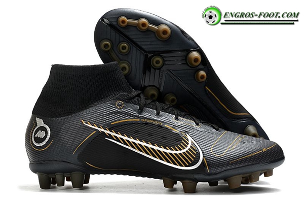 Nike Chaussures de Foot Superfly 8 Pro AG Noir