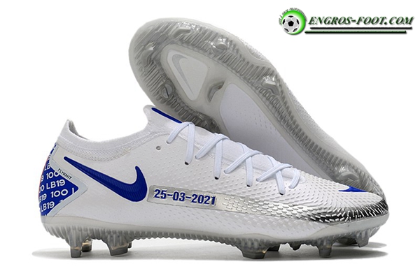 Nike Chaussures de Foot Phantom GT Elite FG Blanc