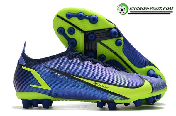 Nike Chaussures de Foot Vapor 14 Elite PRO AG Bleu Marins