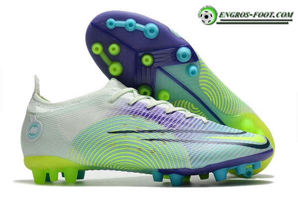 Nike Chaussures de Foot Vapor 14 Elite PRO AG Vert/Pourpre