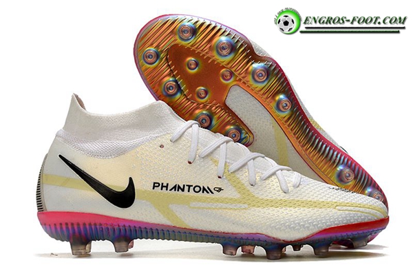 Nike Chaussures de Foot Phantom GT Elite Dynamic Fit AG-PRO Jaune