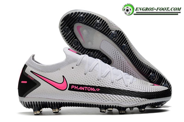 Nike Chaussures de Foot Phantom GT Elite AG-PRO Blanc