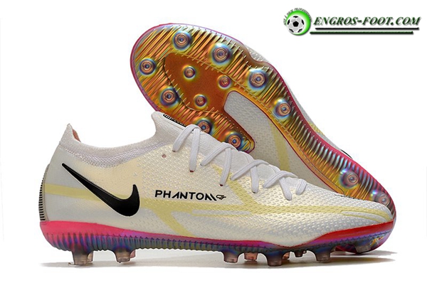 Nike Chaussures de Foot Phantom GT Elite AG-PRO Jaune