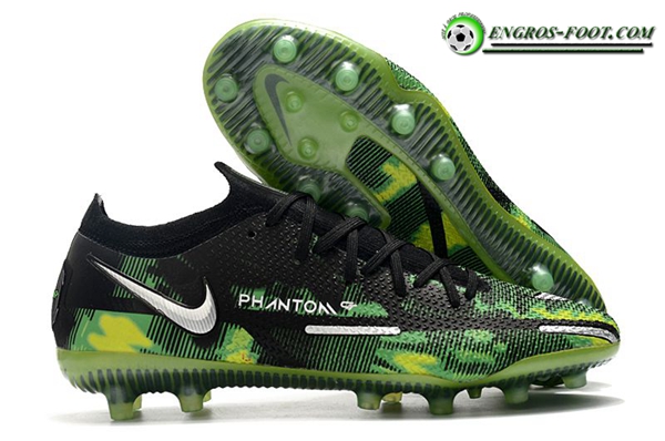 Nike Chaussures de Foot Phantom GT Elite AG-PRO Vert