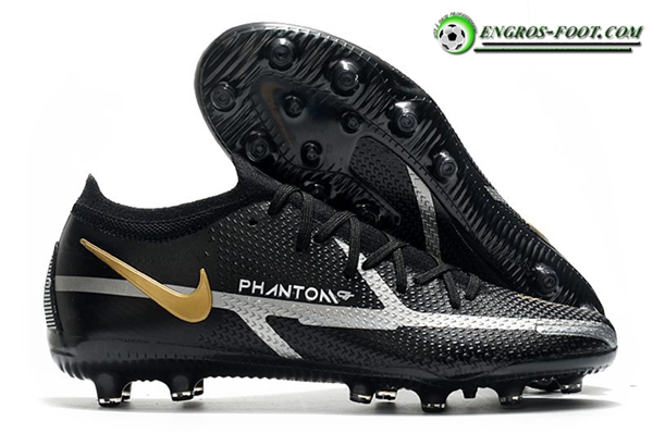 Nike Chaussures de Foot Phantom GT Elite AG-PRO Noir