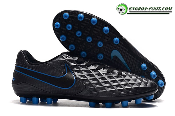 Nike Chaussures de Foot Tiempo Legend VIII Acadermy AG Noir