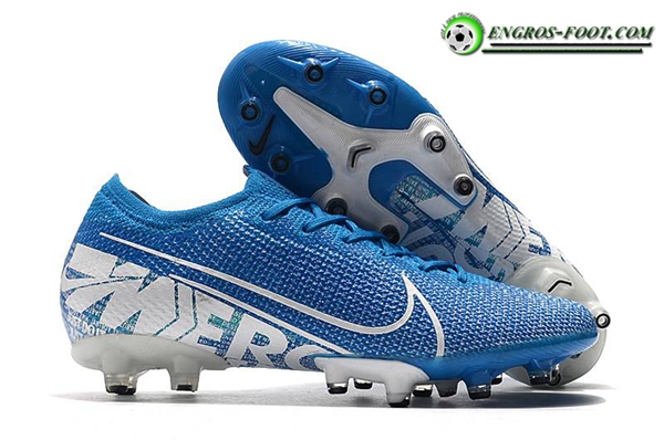 Nike Chaussures de Foot Mercurial Vapor 13 Elite AG Bleu