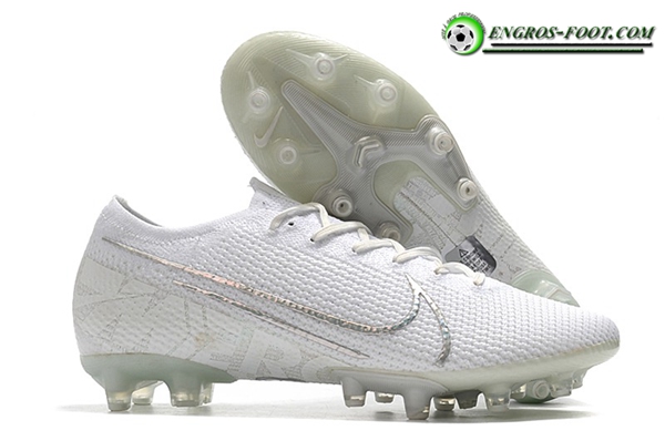 Nike Chaussures de Foot Mercurial Vapor 13 Elite AG Blanc