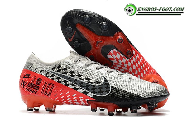 Nike Chaussures de Foot Mercurial Vapor 13 Elite AG Argent