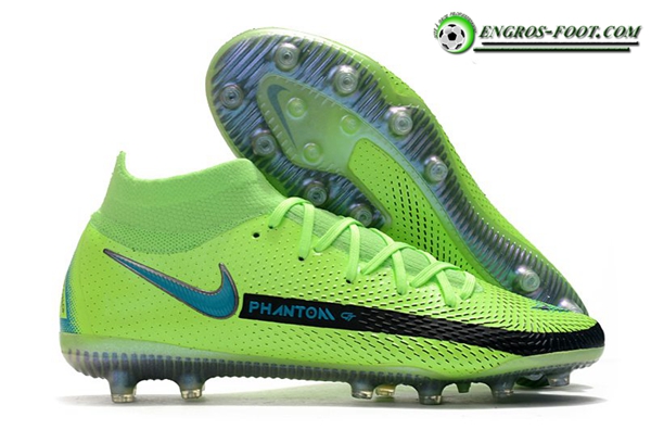 Nike Chaussures de Foot Phantom GT Elite Dynamic Fit AG-PRO Vert