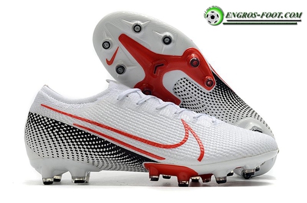 Nike Chaussures de Foot Mercurial Vapor 13 Elite AG Blanc