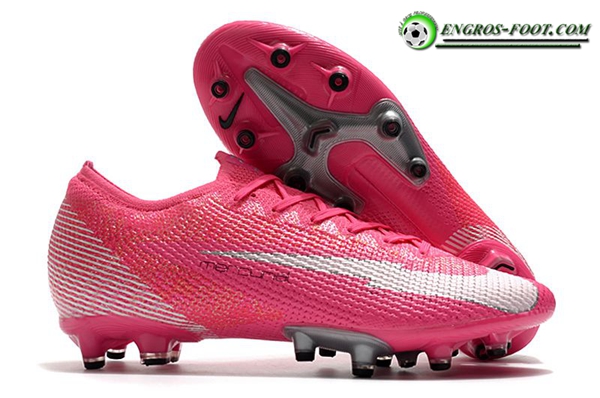 Nike Chaussures de Foot Mercurial Vapor 13 Elite AG Rose