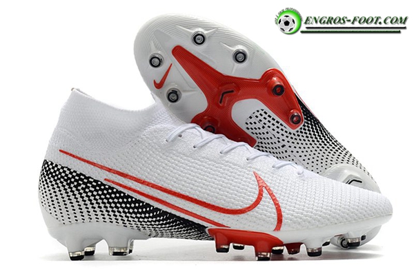 Nike Chaussures de Foot Superfly 7 Elite SE AG Blanc