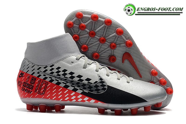 Nike Chaussures de Foot Superfly 7 Academy CR7 AG Gris