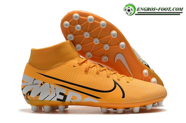 Nike Chaussures de Foot Superfly 7 Academy CR7 AG Orange