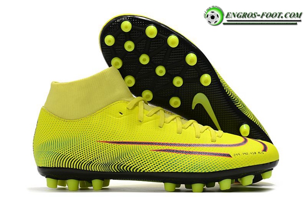 Nike Chaussures de Foot Superfly 7 Academy CR7 AG Jaune