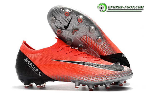 Nike Chaussures de Foot Mercurial Vapor VII Elite CR7 AG Rouge