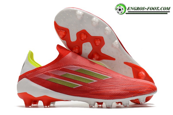 Adidas Chaussures de Foot X Speedflow+ AG Rouge