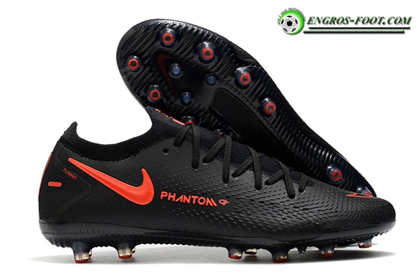 Nike Chaussures de Foot Phantom GT Elite AG-PRO Noir