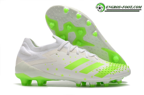 Adidas Chaussures de Foot Predator Mutator 20.1 Low AG Blanc